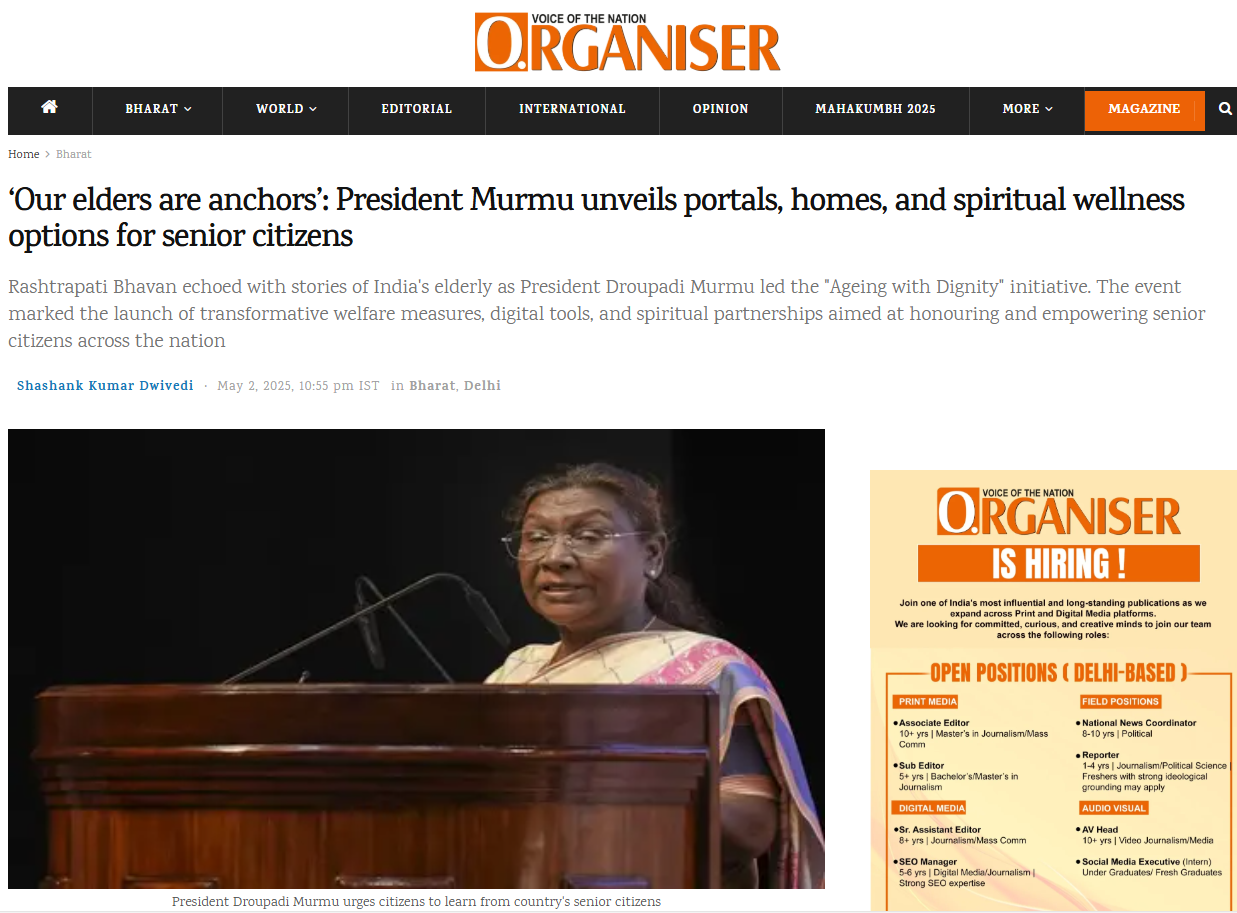 President speaking