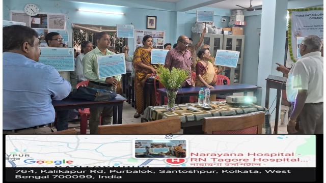 Administering Pledge on UN Theme for IDOP