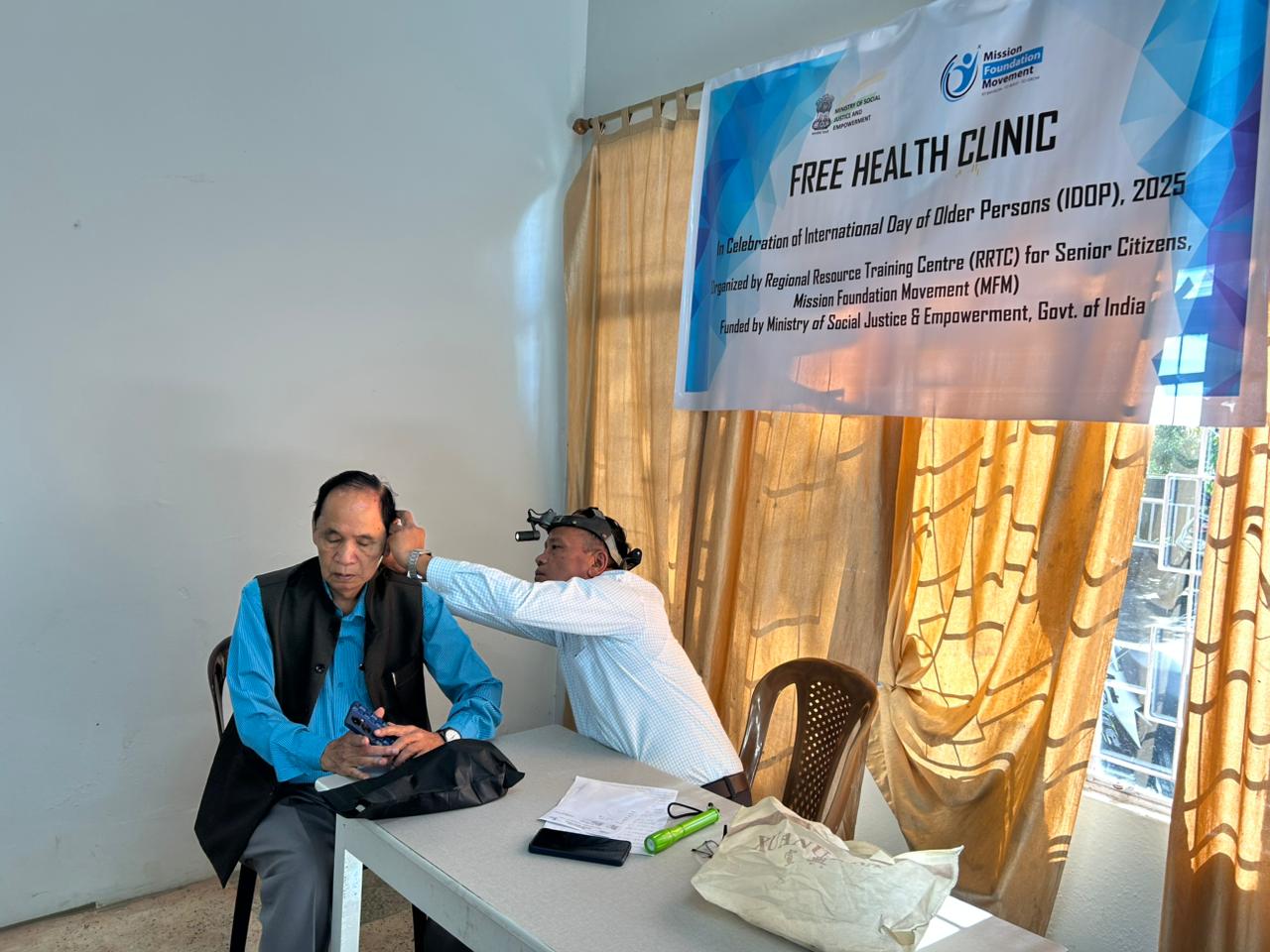 Health Camp for Senior Citizens