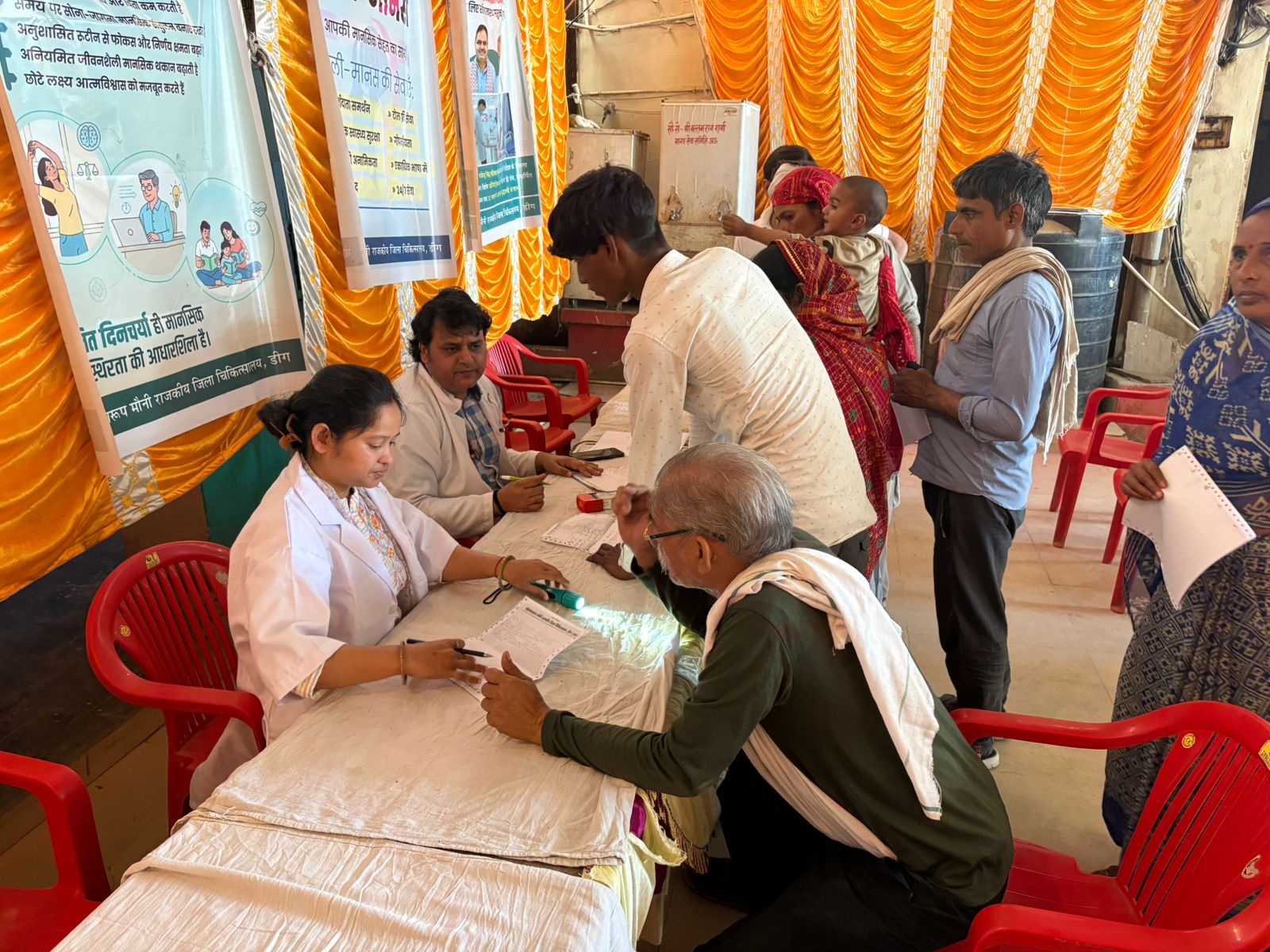 Medical Health Camp(Ramashrya Camp) for Senior Citizens