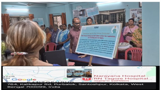 Administering Pledge on UN Theme for IDOP